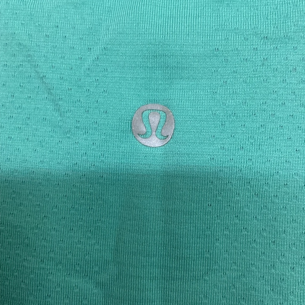 LULULEMON TANK TOP Women's Sleeveless Teal Top. SIZE. L - Picture 5 of 5